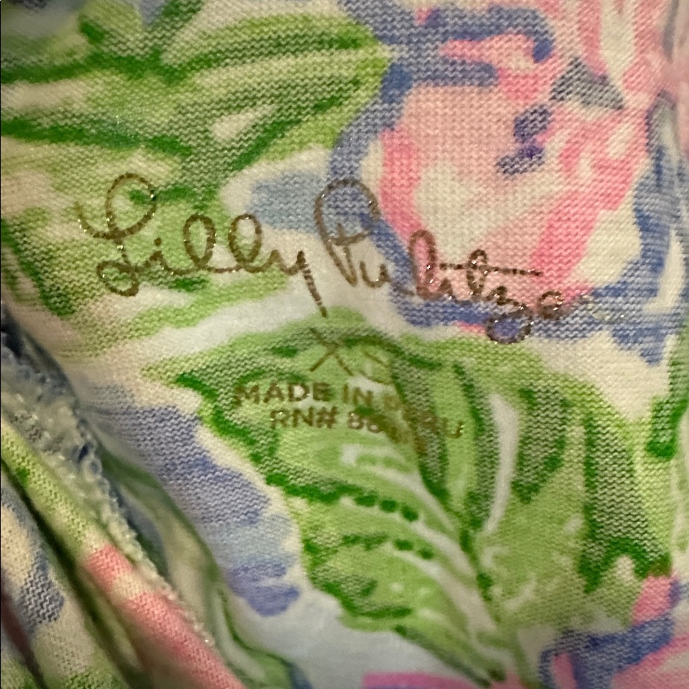 Lilly Pulitzer Vibrant Floral Mini Dress - Picture 7 of 7